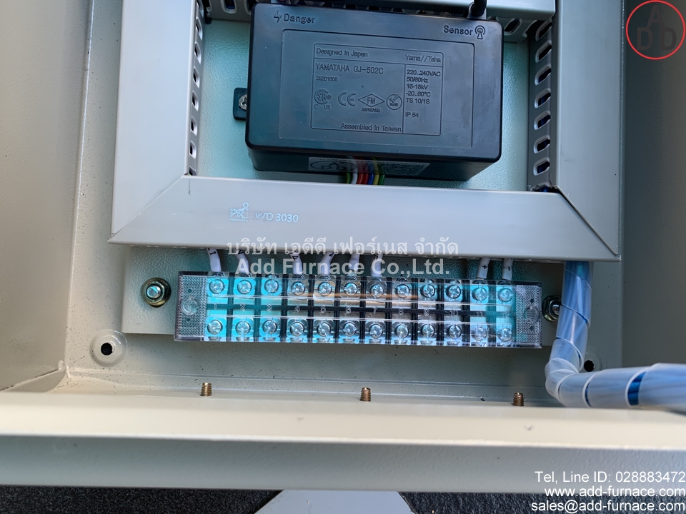 ควบคุมการจุดไฟและควบคุมอุณหภูมิรวมกล่องจุดไฟอัติโนมัติในตู้คอลโทรลใช้กับอินฟาเรดและเวนจูรี่เบอร์เนอ (7)